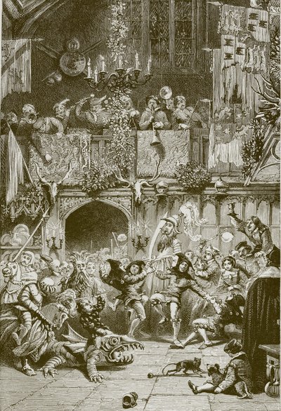 veselé Vánoce od Joseph Nash
