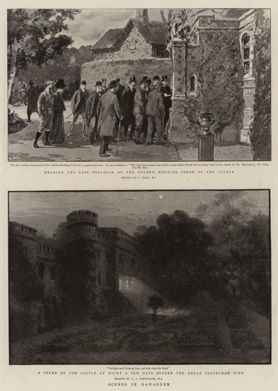 Scény v Hawardenu od Joseph Nash