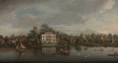 Papežova vila, Twickenham, ca. 1755. od Joseph Nickolls