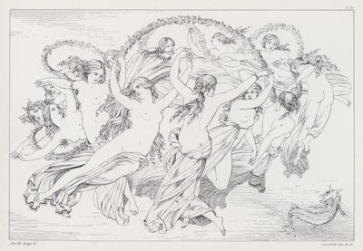 Shelleys Prometheus Unbound, Act III, Scéna 2 od Joseph Noel after Paton