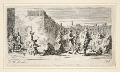 Le Bivouac (tábořiště) od Joseph Parrocel