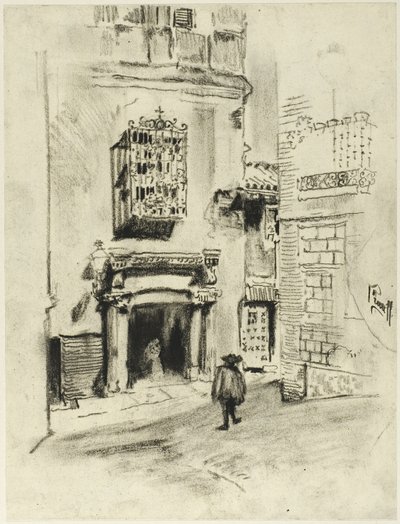 Dveře, Toledo od Joseph Pennell