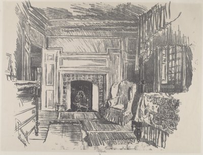 Ložnice, Stentone od Joseph Pennell