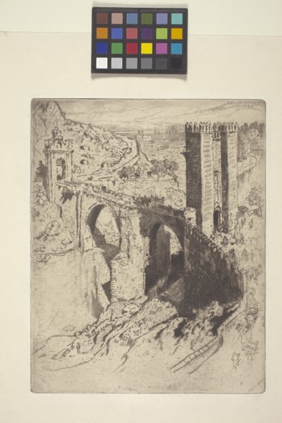 Most z Alcantary (lept) od Joseph Pennell