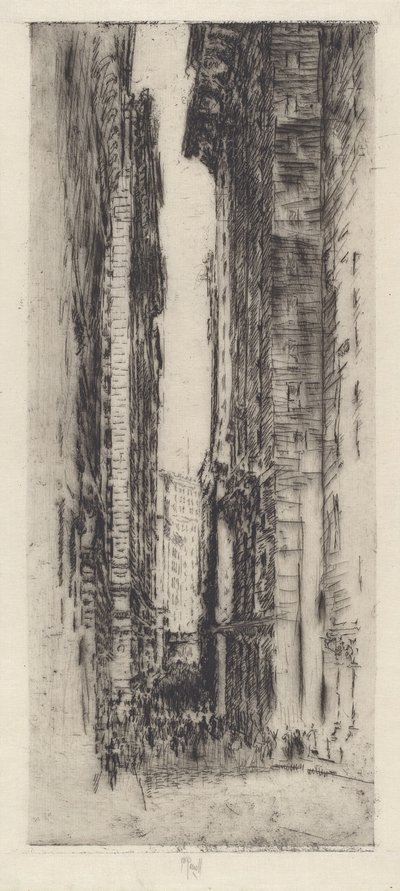Kaňon, č. III od Joseph Pennell