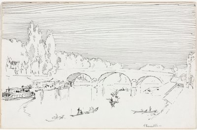 Charenton-le-Pont, ca. 1893. od Joseph Pennell