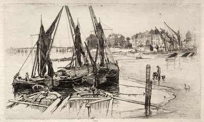 Chelsea, č. 1, 1886. od Joseph Pennell