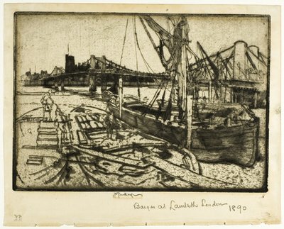 Chelsea, č. II od Joseph Pennell