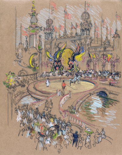 Coney Island od Joseph Pennell