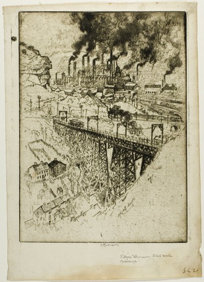 Edgar Thompson Works, Bessemer od Joseph Pennell