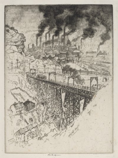 Edgar Thomson Works, Bessemer od Joseph Pennell