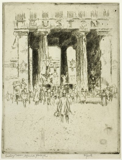 Euston od Joseph Pennell