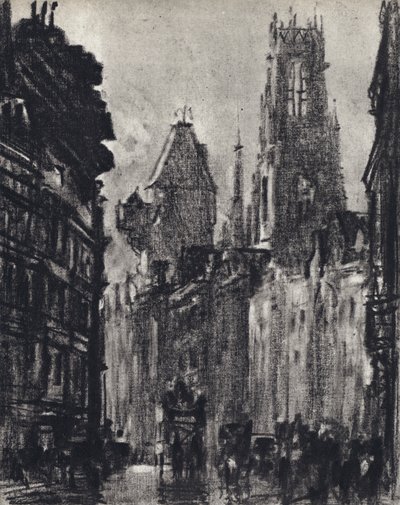 Fleet Street od Joseph Pennell