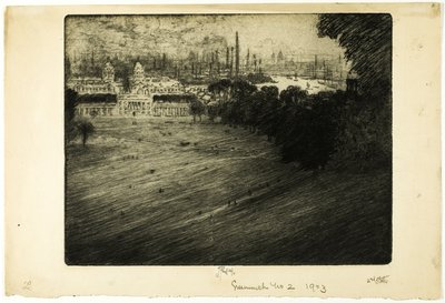Greenwich Park, č. 2 od Joseph Pennell