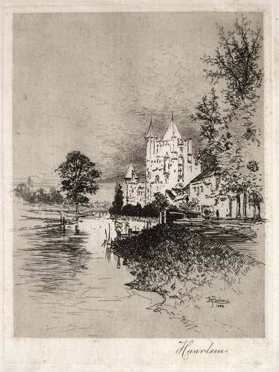 Haarlem, 1884. od Joseph Pennell