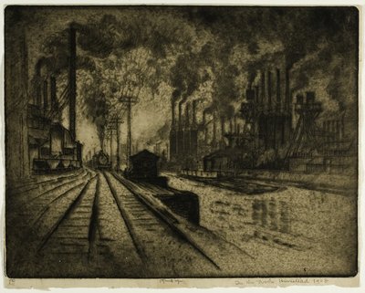 In the Works, Homestead od Joseph Pennell