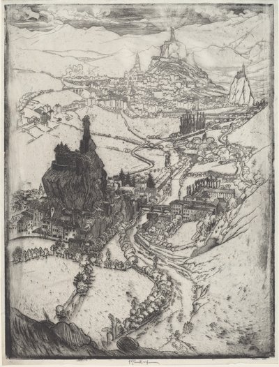 Le Puy od Joseph Pennell