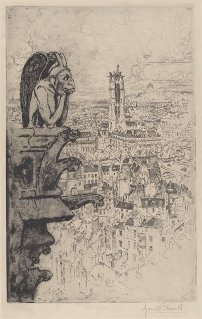 Le Stryge od Joseph Pennell