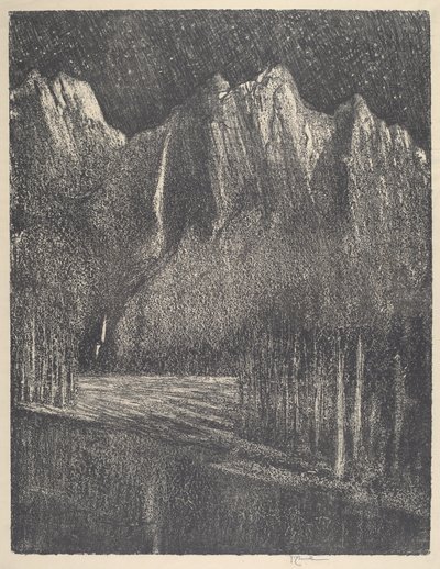 Noc v Yosemite od Joseph Pennell
