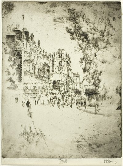 Park Lane od Joseph Pennell