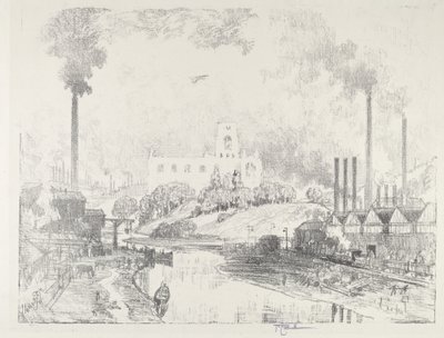 Mír a válka, 1916. od Joseph Pennell