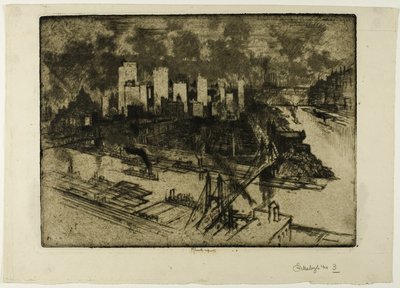Pittsburgh, No.3 od Joseph Pennell
