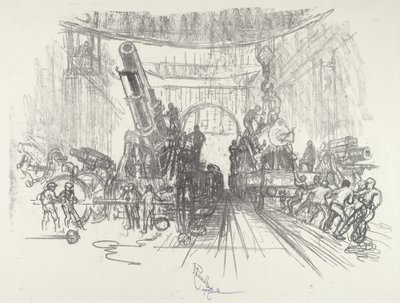 Připraven na válku, 1916. od Joseph Pennell