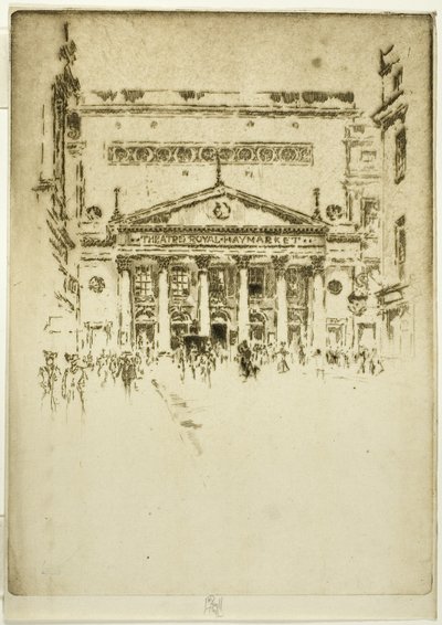 Divadlo Royal Haymarket od Joseph Pennell