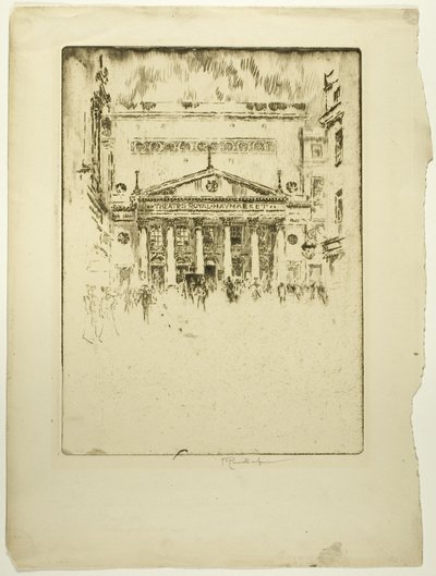 Královské divadlo Haymarket od Joseph Pennell