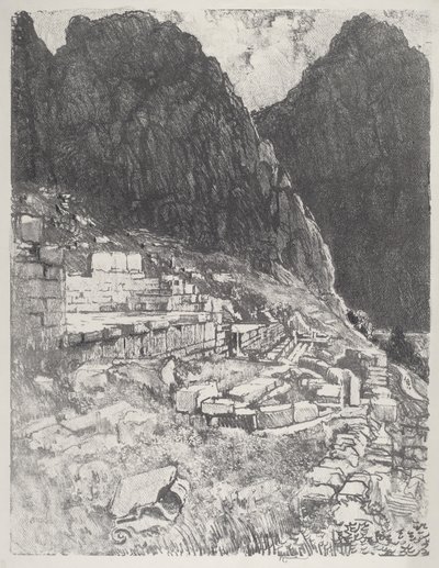 Sídla mocných, Delphi od Joseph Pennell