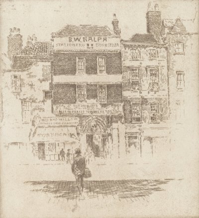 Brána svatého Bartoloměje, 1907. od Joseph Pennell