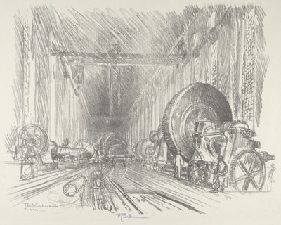 Bazilika války, 1916. od Joseph Pennell