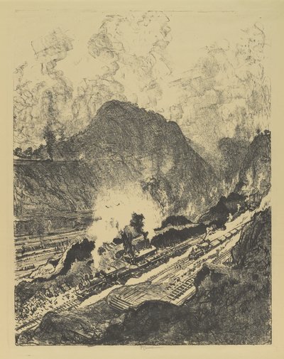 Střih z Culebry od Joseph Pennell