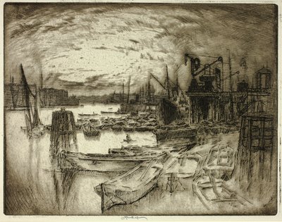 Hlava doku od Joseph Pennell