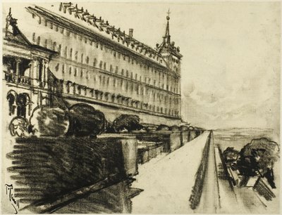 Nekonečný Escorial od Joseph Pennell