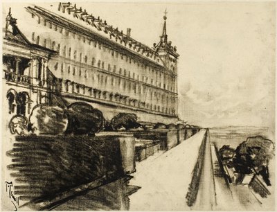 Nekonečný Escorial od Joseph Pennell