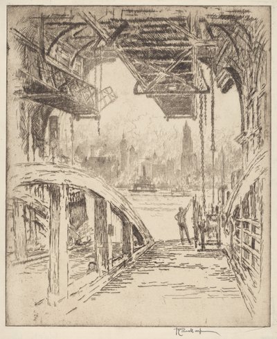 Ferry House od Joseph Pennell