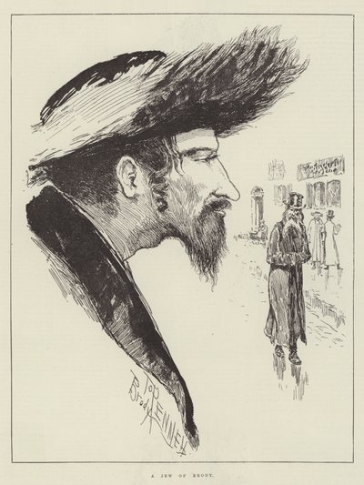 Žid doma od Josepha Pennella od Joseph Pennell