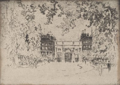 Mramorový oblouk, 1905. od Joseph Pennell