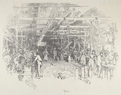 Shell Factory od Joseph Pennell