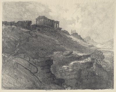 Chrámy na zdi, Girgenti od Joseph Pennell