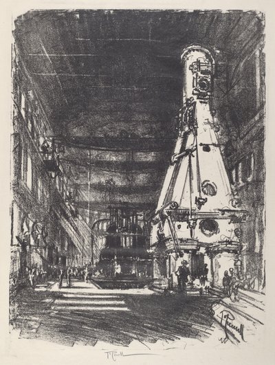 Bílé a černé kladivo od Joseph Pennell
