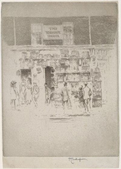 Jorkšírský teriér od Joseph Pennell