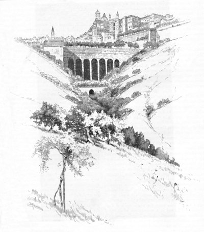 Urbino, 1886 od Joseph Pennell