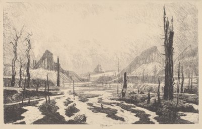 Valley of Desolation, 1910. od Joseph Pennell
