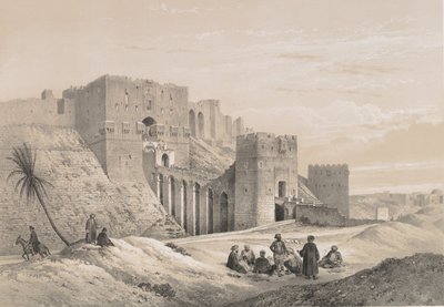 48. Hrad Aleppo, 1843. od Joseph Philibert Girault De Prangey