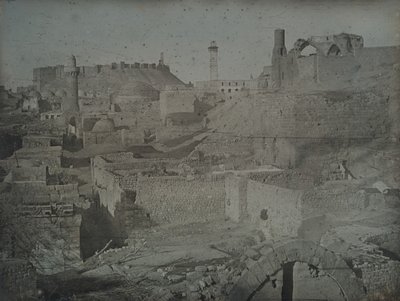 Aleppo, při pohledu z Antiochské brány, 1844. od Joseph Philibert Girault De Prangey