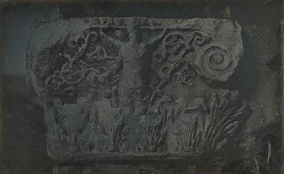 Hlavní město, řecko-římské divadlo, Milétus, 1843. od Joseph Philibert Girault De Prangey