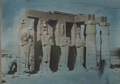 Ramesseum, Théby, 1844. od Joseph Philibert Girault De Prangey