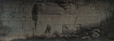 Robinsonův oblouk, Jeruzalém, 1842-44. od Joseph Philibert Girault De Prangey